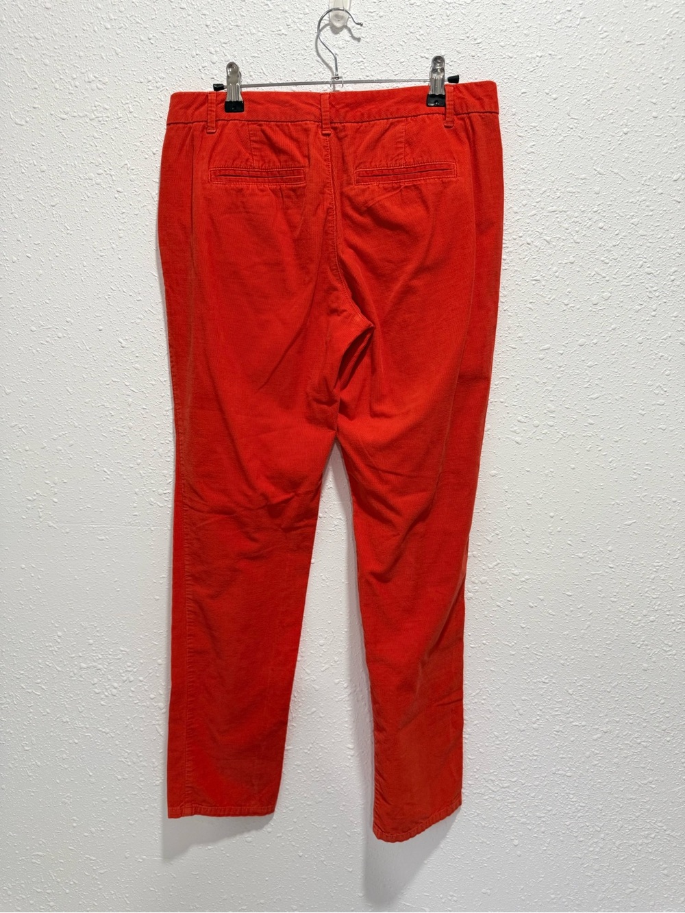 GAP  Bright Coral‎ Straight Leg corduroy Khakis 4 - Picture 10 of 10